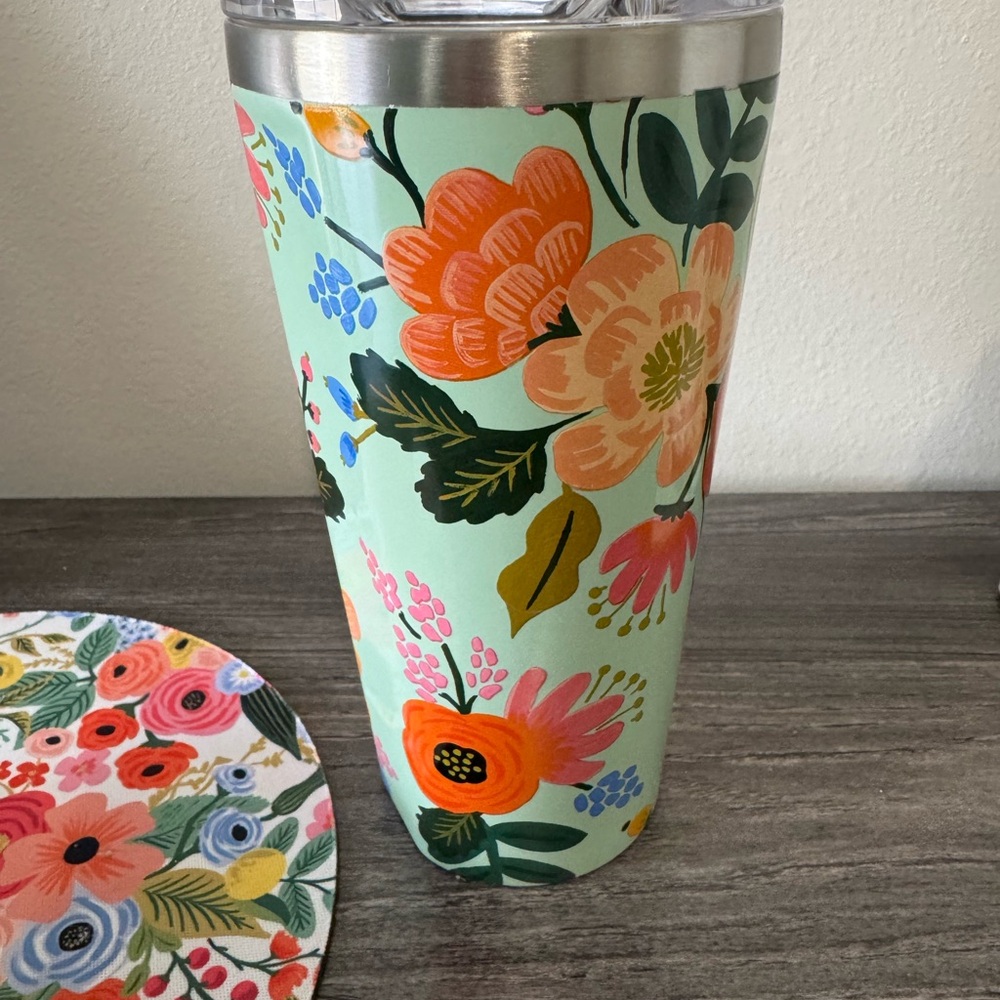 Corkcicle Floral Tumbler - Multicolor